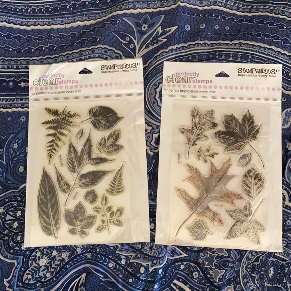 🌼🌿New Stampendous perfectly clear stamps